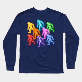 Rainbow Bigfoot Long Sleeve T-Shirt